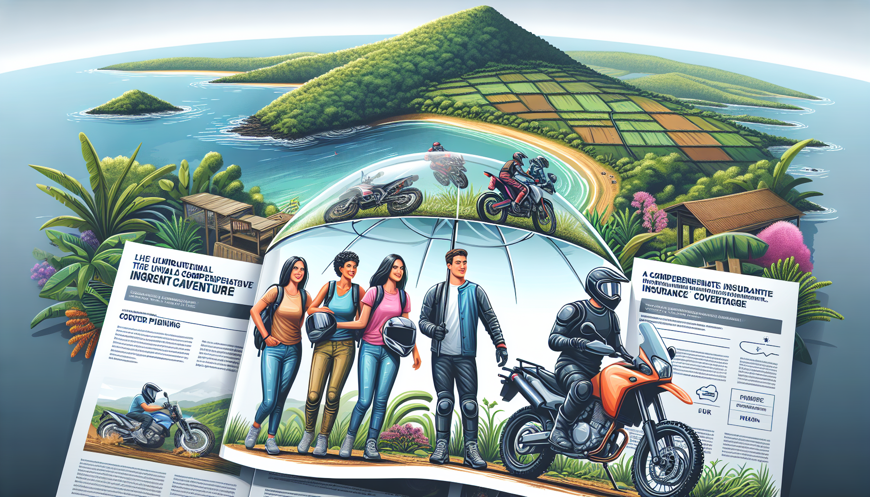 découvrez comment choisir la meilleure couverture d'assurance moto tout-terrain adaptée à la réunion pour protéger votre véhicule et votre sécurité sur les routes de l'île.