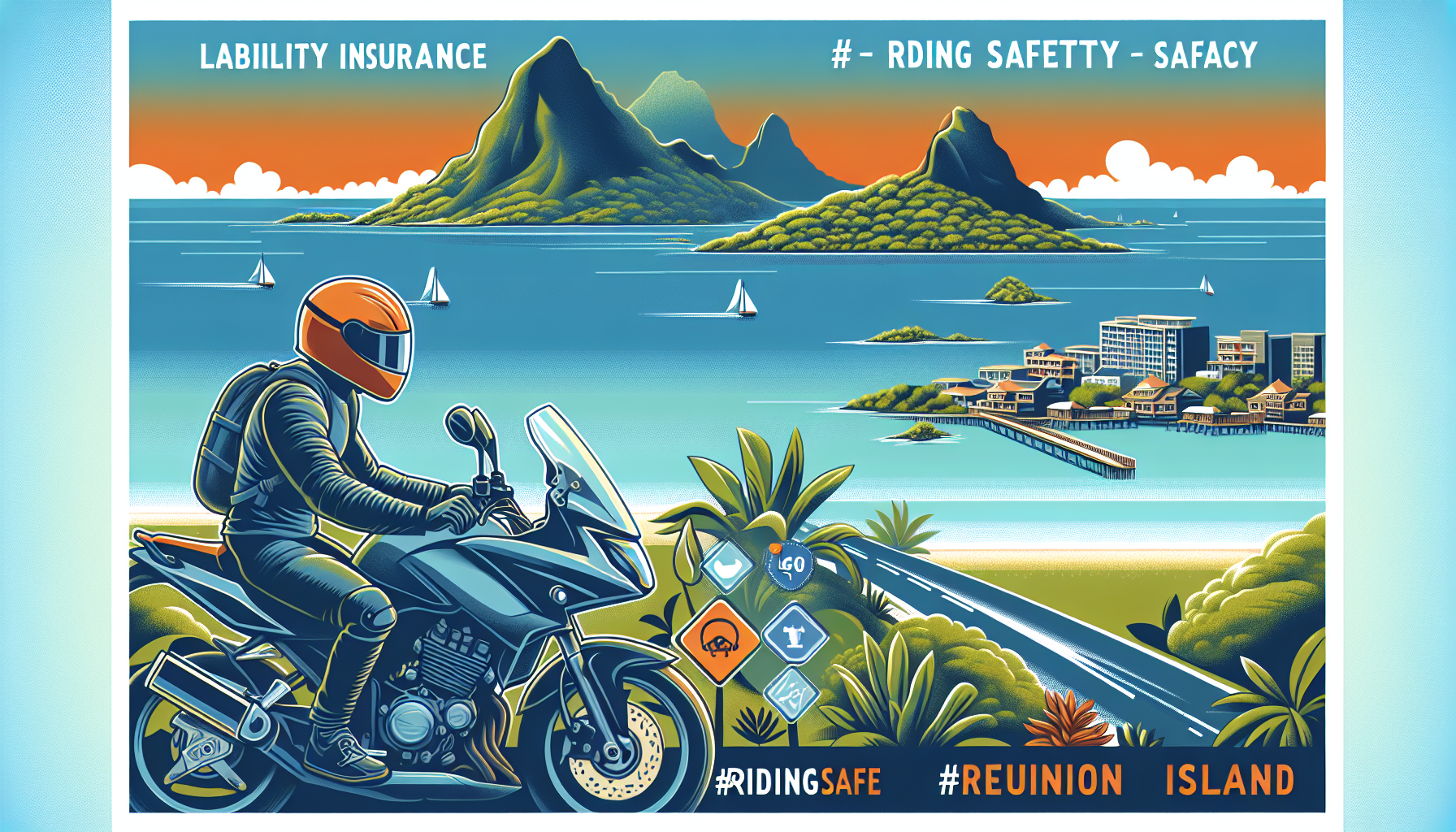 découvrez l'importance de l'assurance responsabilité civile pour votre moto à la réunion et assurez-vous d'être protégé en cas d'accident ou de dommages.