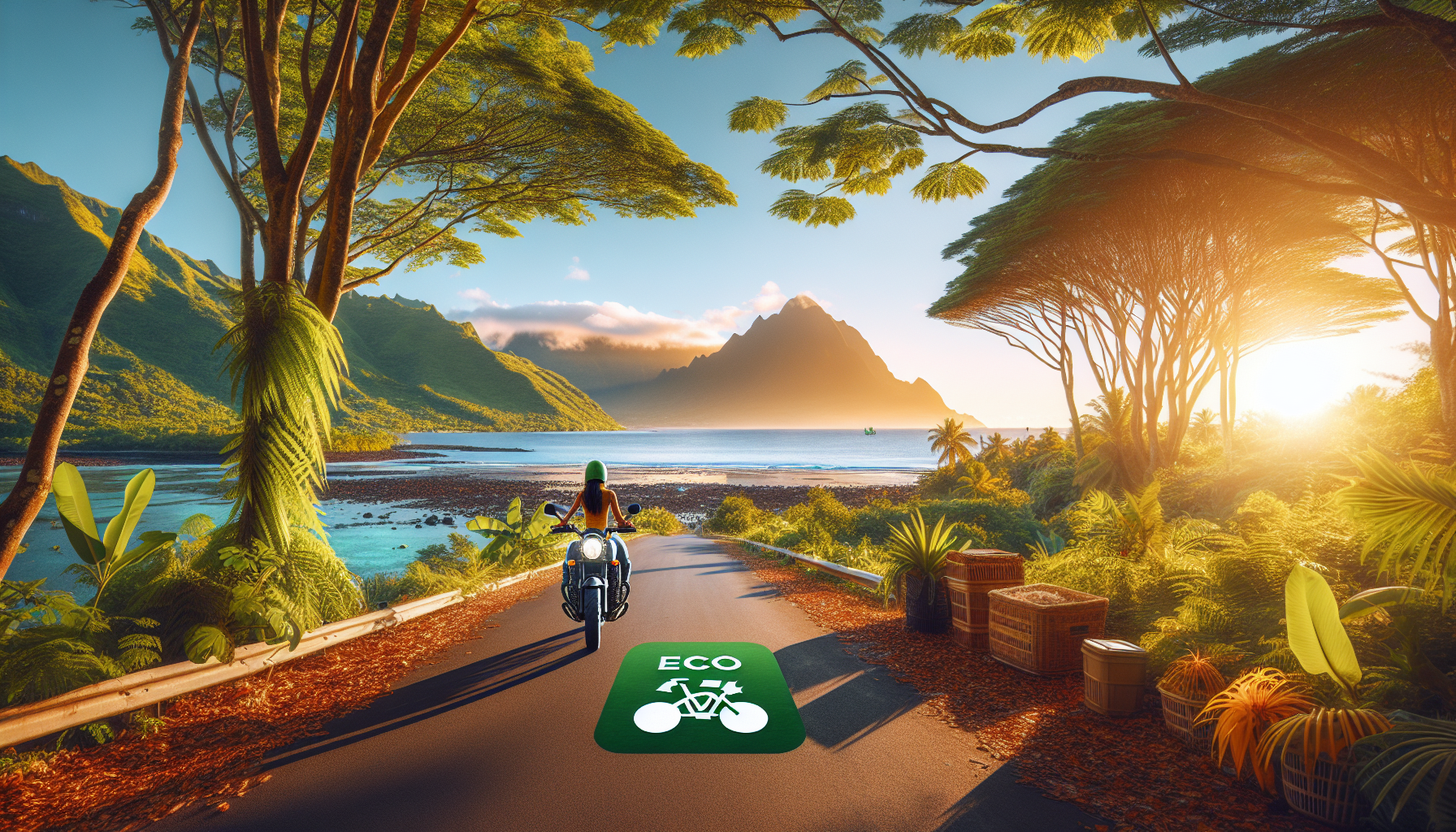 découvrez les solutions d'assurance moto éco-responsables à l'ile de la réunion pour protéger l'environnement tout en assurant votre moto.