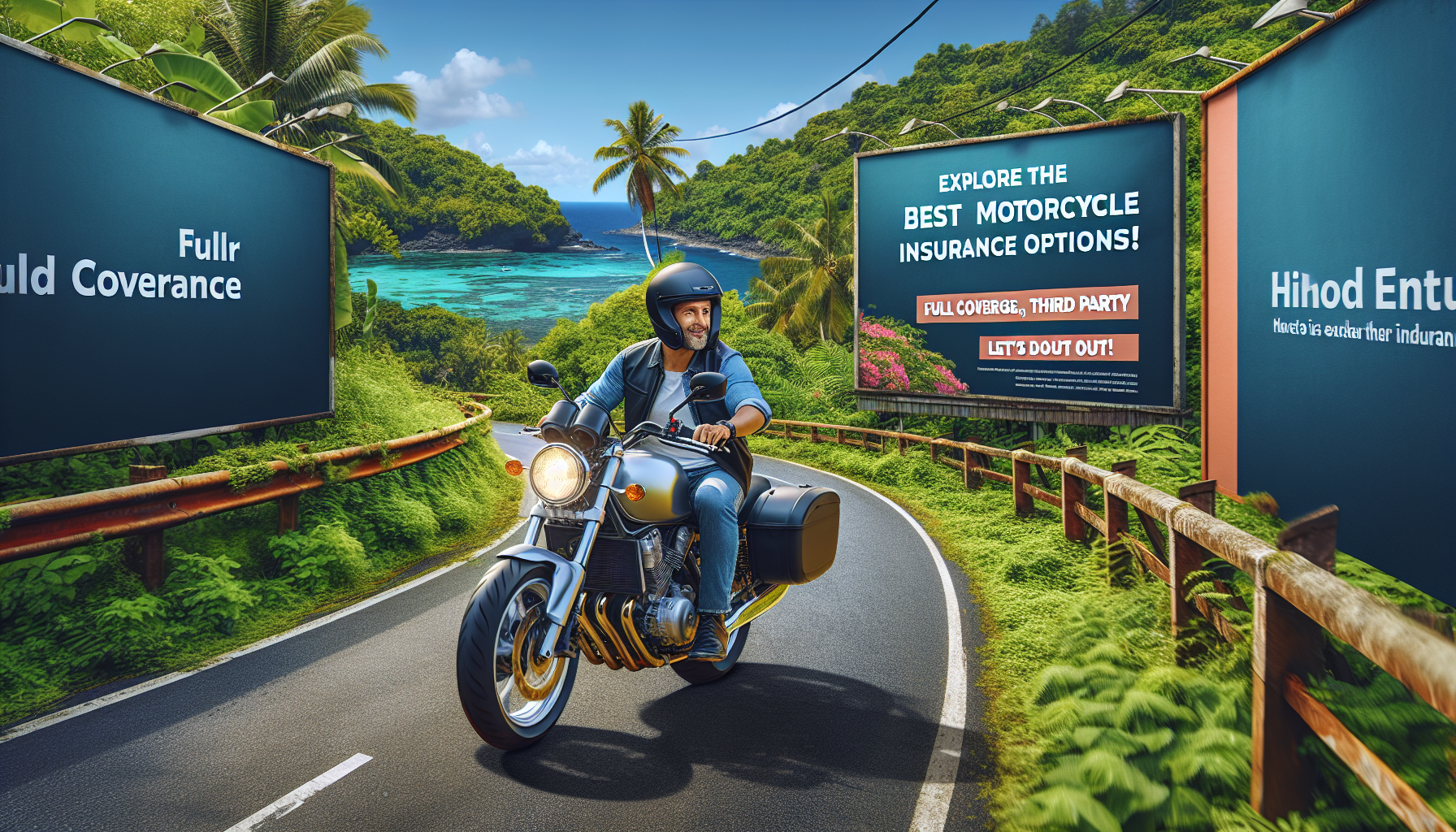 trouvez l'assurance moto idéale pour votre véhicule à l'ile de la réunion : assurance tous risques ou au tiers, quelle est la meilleure option pour vous ? découvrez nos conseils pour choisir la bonne couverture.