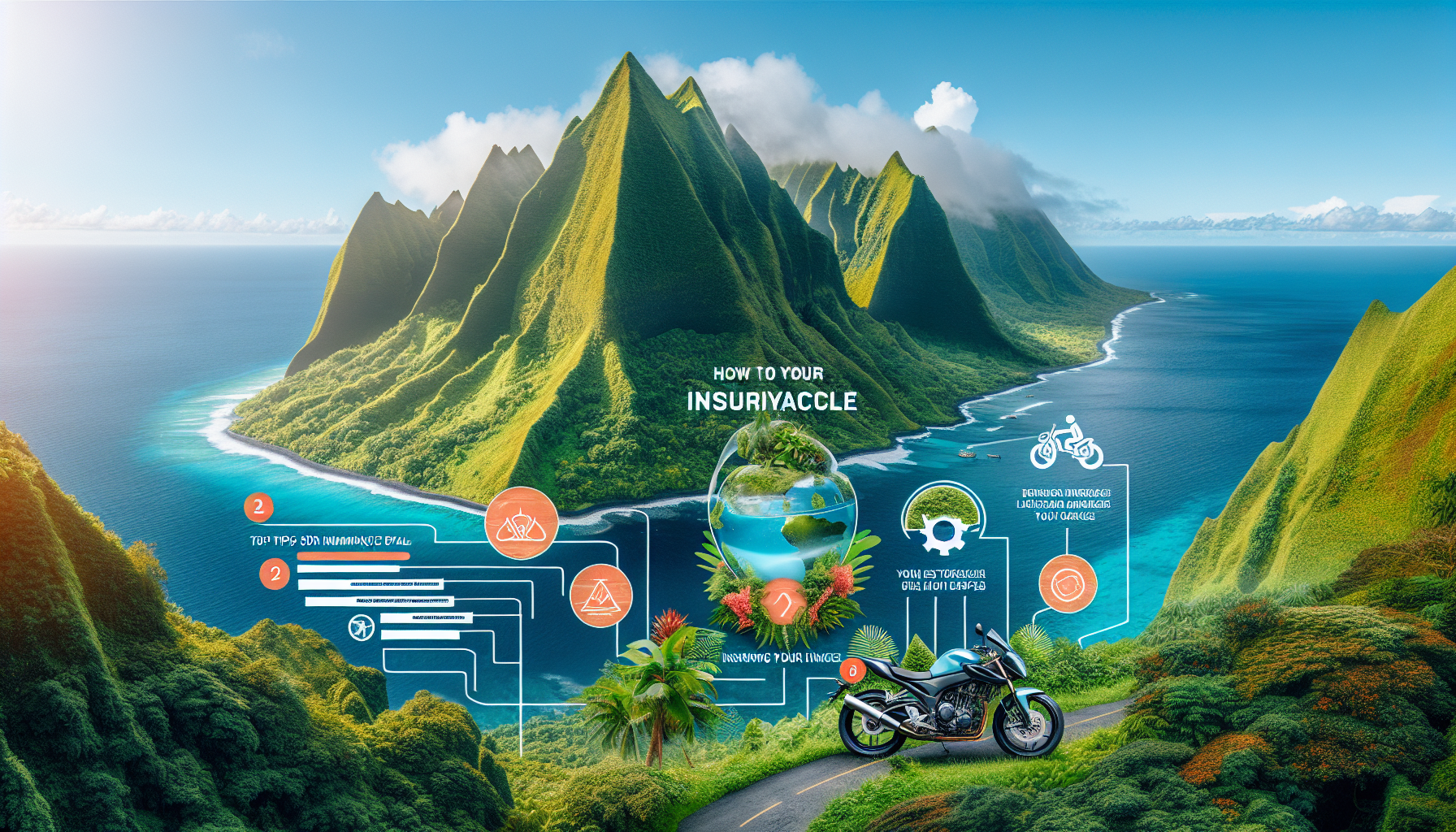 découvrez les démarches pour souscrire une assurance moto à l'ile de la réunion et assurez-vous en toute tranquillité pour vos déplacements sur l'île.