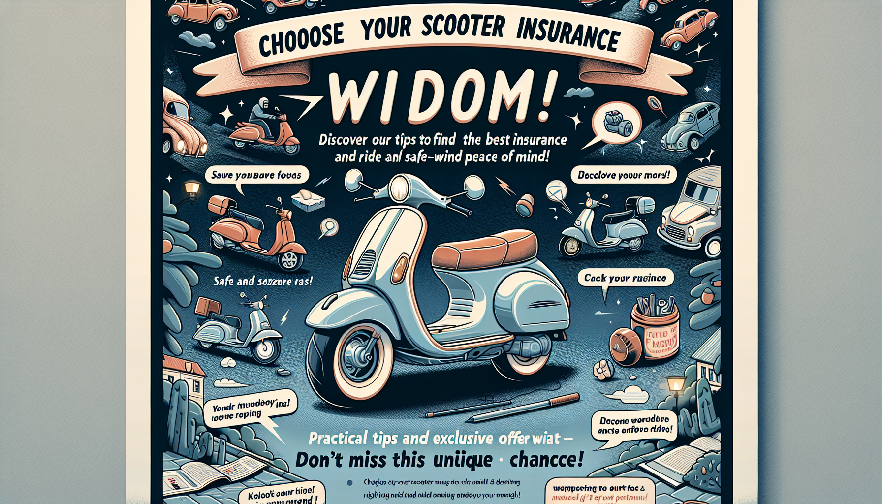 découvrez comment choisir votre assurance scooter 974 et bénéficiez de la meilleure couverture pour votre scooter à la réunion.